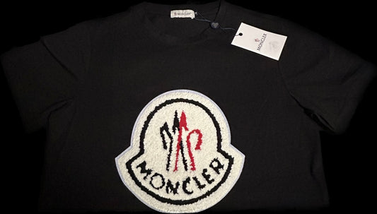 Moncler Flocked Tee (Black)