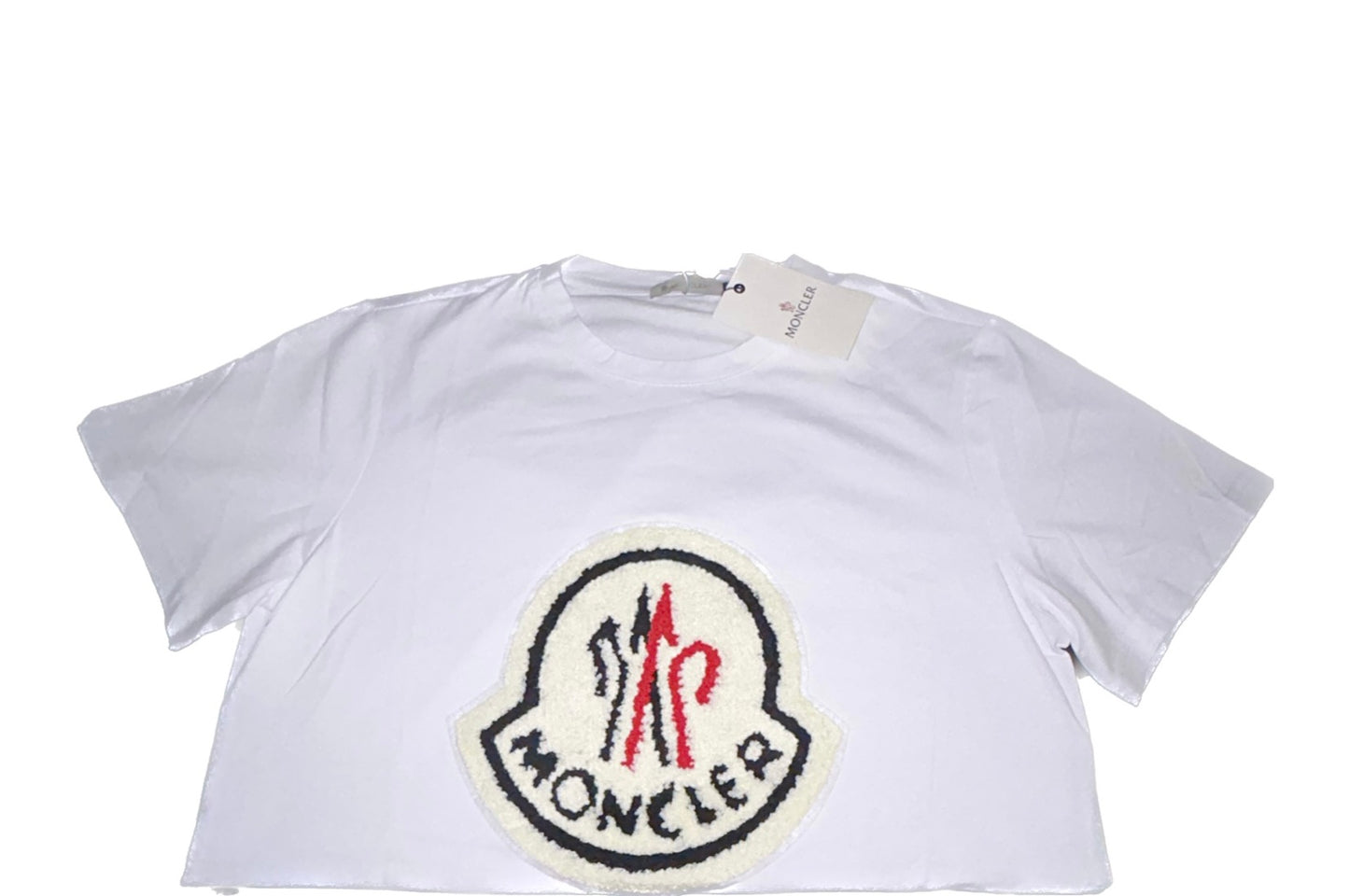 Moncler Flocked Tee (White)